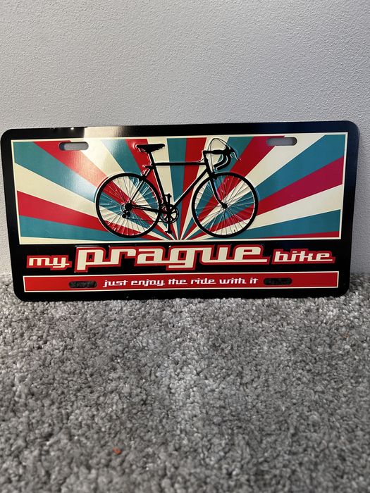 Tablica kolekcjonerska z Pragi