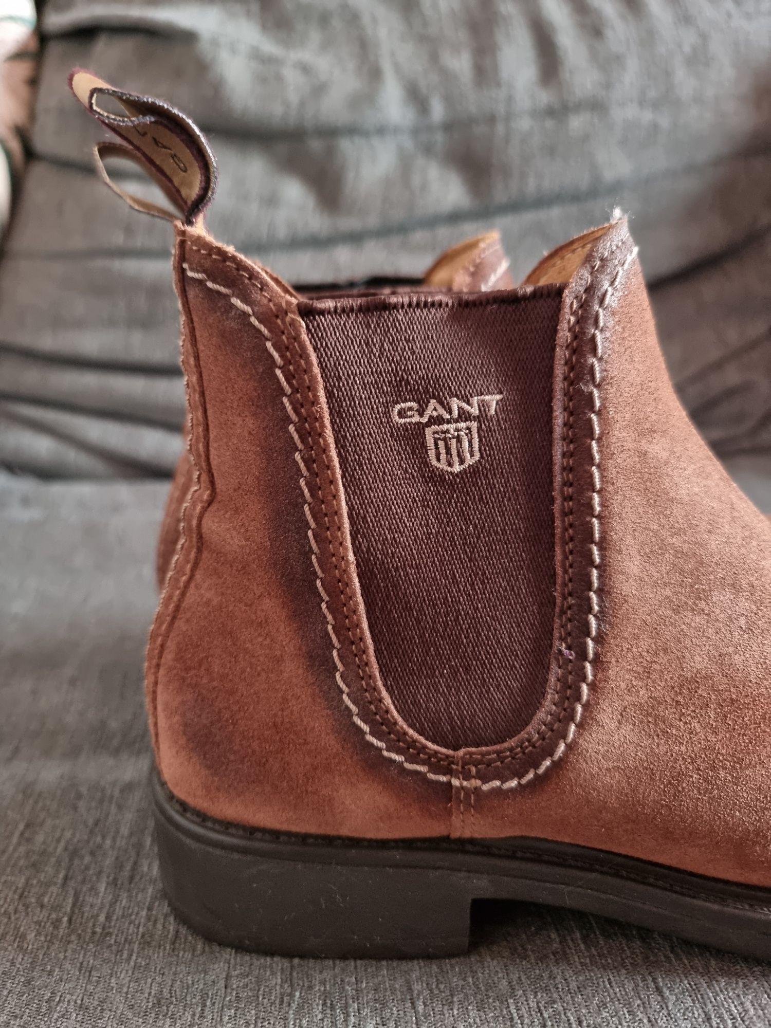 Botas castanhas da GANT 37