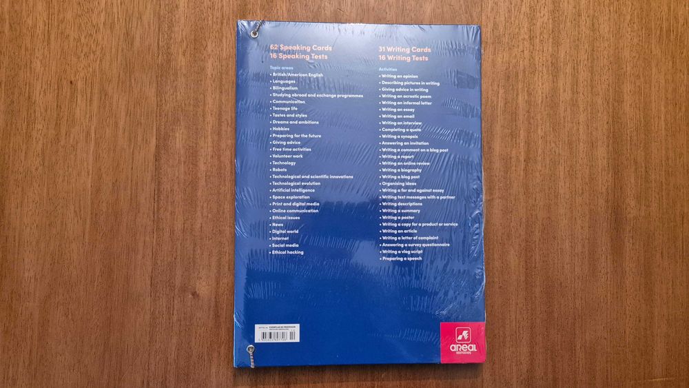 Vendo Pasta de Materiais Speaking & Writing TOP TEEN 10 - NOVO, SELADO