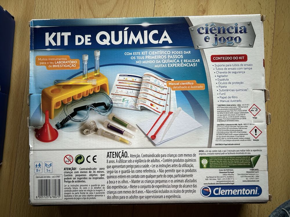 Jogo Kit de Quimica