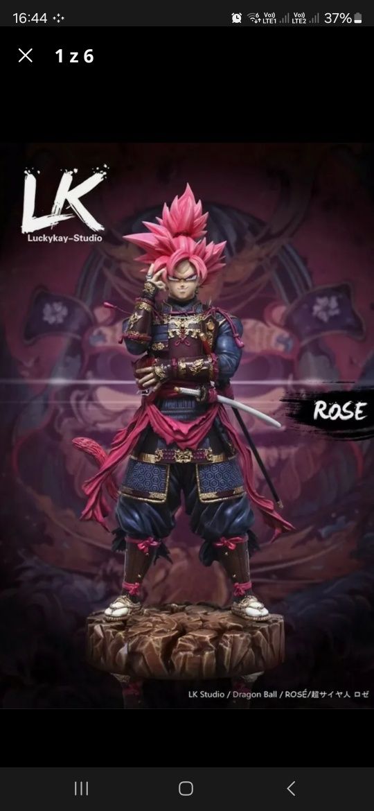 Dragon Ball Figurka Goku Rose 1/6.