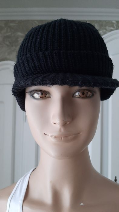 Sg czapka chłopięca  , zimowa czapka chłopięcą czarna