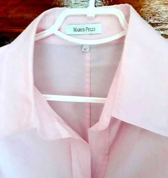 Женская  рубашка    100 % cotton с длинным рукавом. Marco Pecci