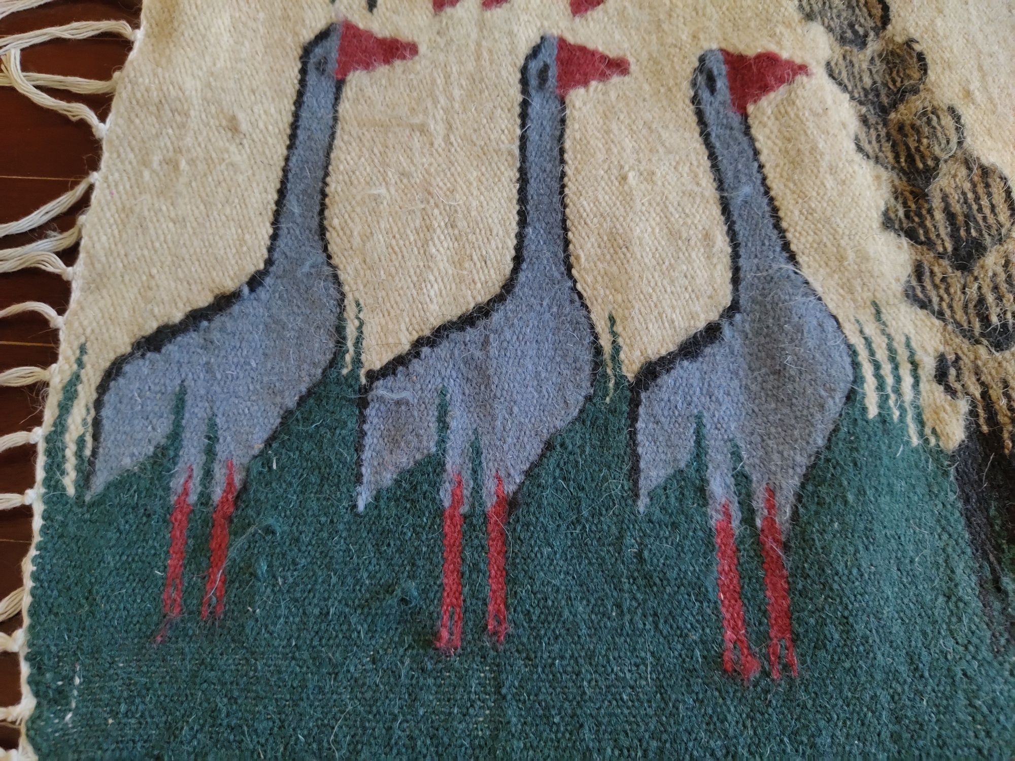 Tapete decorativo lã de camelo