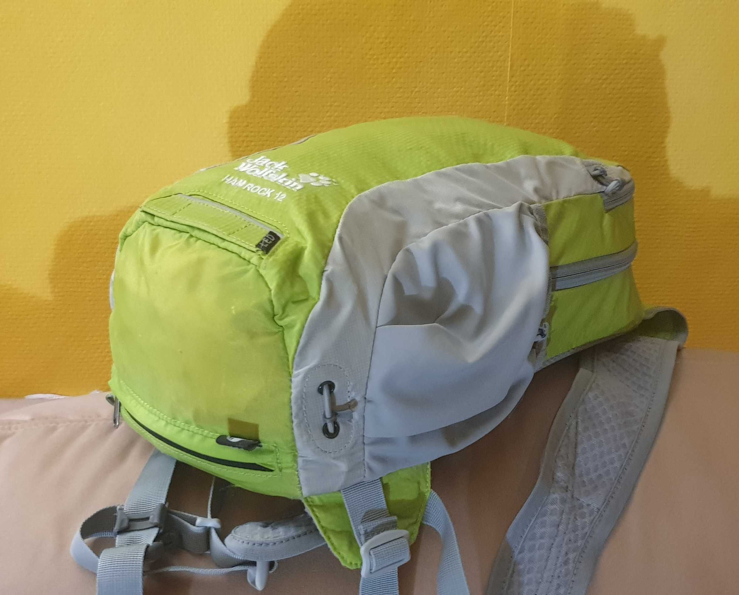 Oryginalny plecak Jack Wolfskin Ham Rock 12 Światło Led