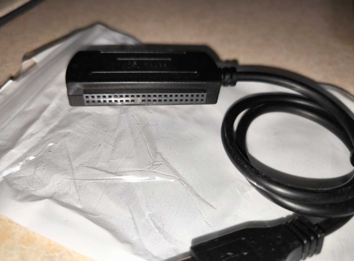 Кабель адаптер конвертер 3в1 USB IDE SATA для дисков HDD CDROM/ DVDROM