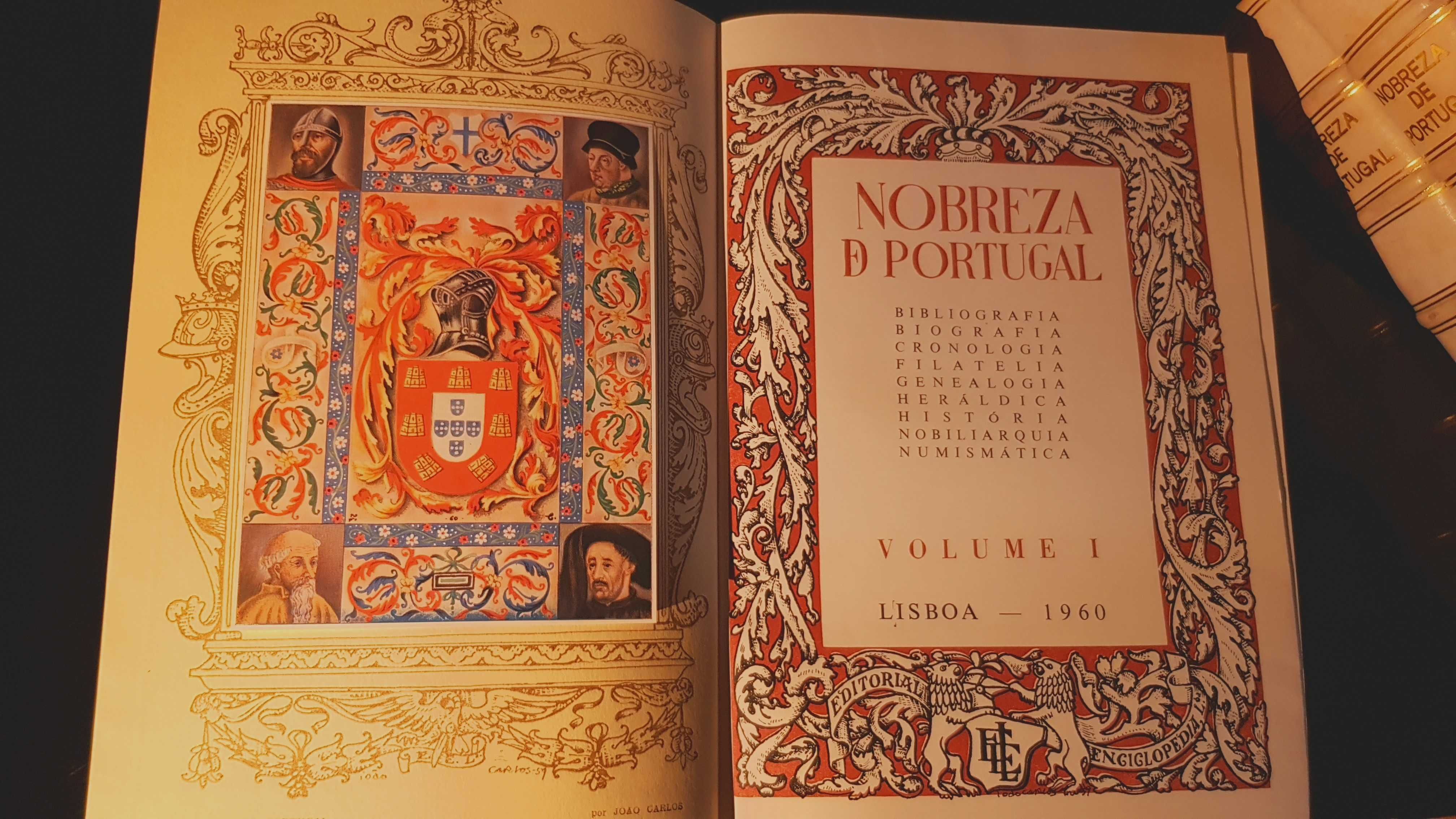 [3 Volumes] A Nobreza em Portugal