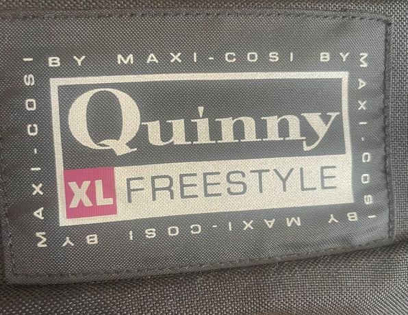 Alcofa Quinny XL Freestyle não necessita de adaptador