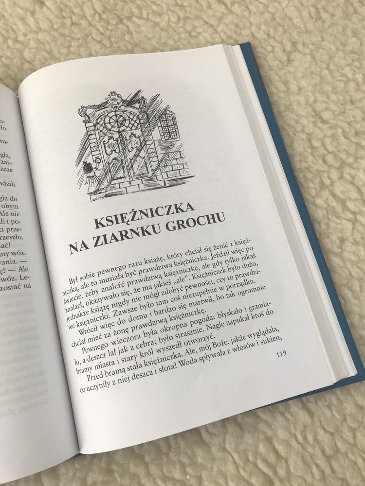 Baśnie, H. Ch. Andersen, piękne wydanie baśni stara książka dla dzieci