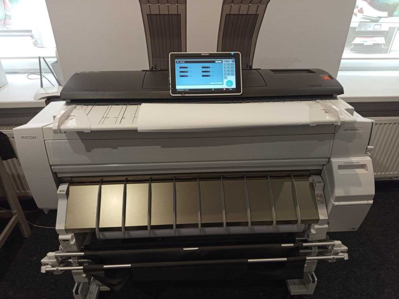 Широкоформатне А0 кольорове бфп Ricoh MP CW2201SP