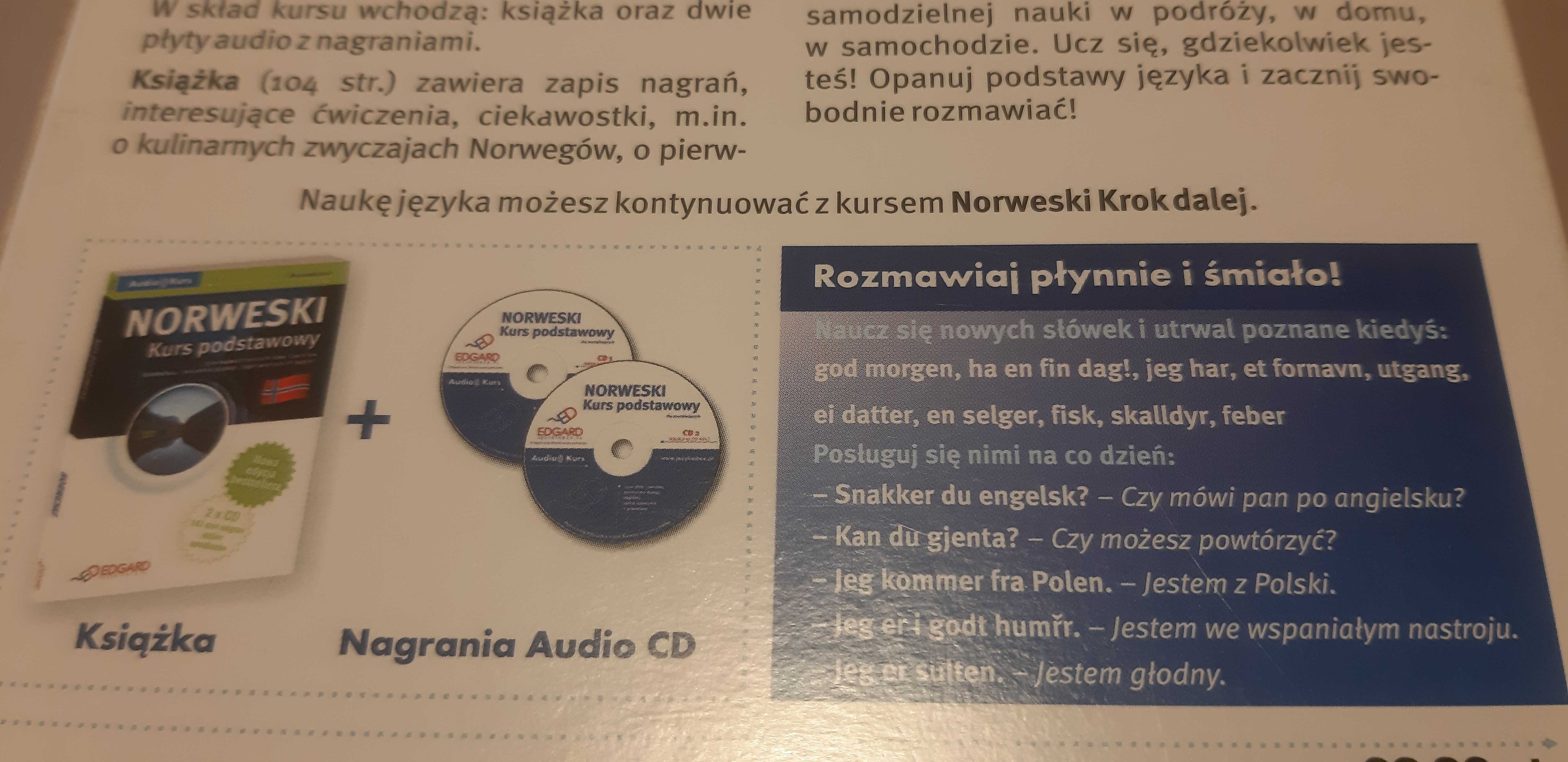 audio kurs norweski dla początkujących nowy