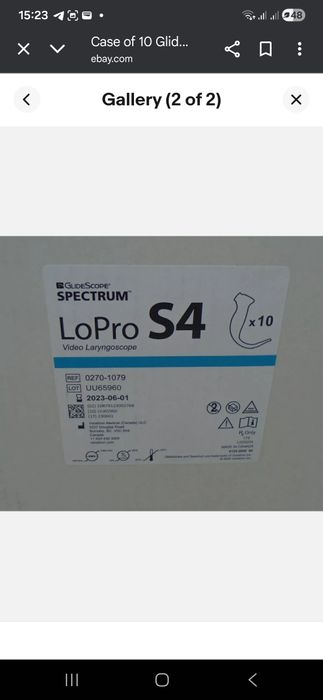 Видео ларингоскоп