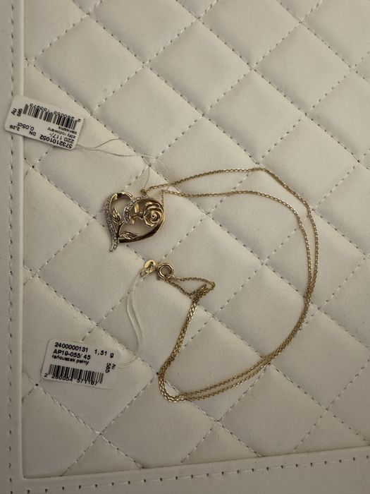 Zloty naszyjnik Apart 585 prezent