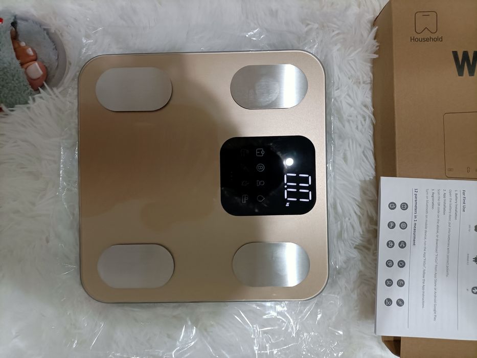 Balança digital, dá para colocar aplicação no telemóvel