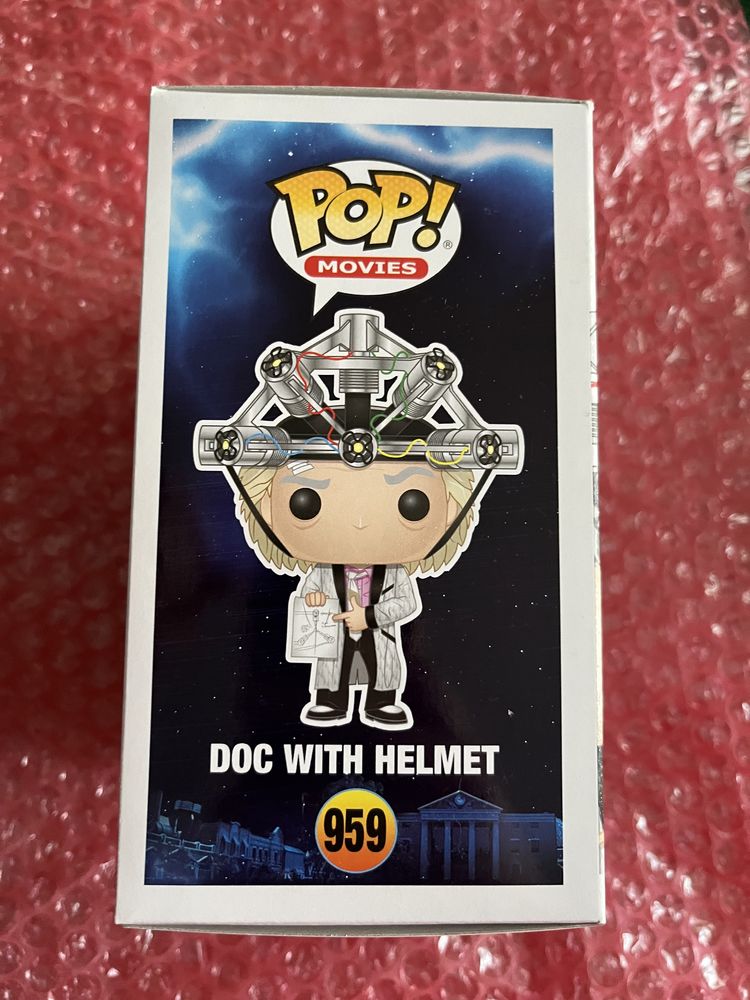 Funko POP! Doc With Helmet 959 Back to the future