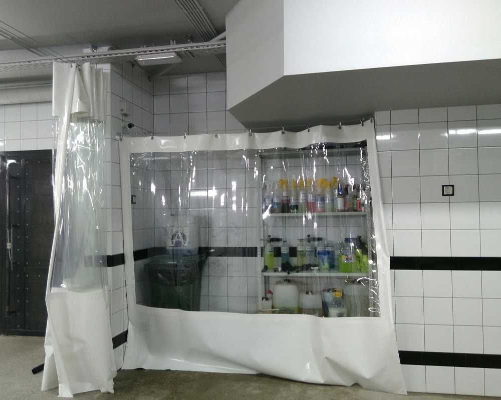 Шторы завесы для автомойки