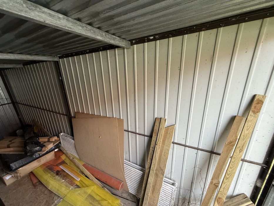 Garaż blaszak na budowę