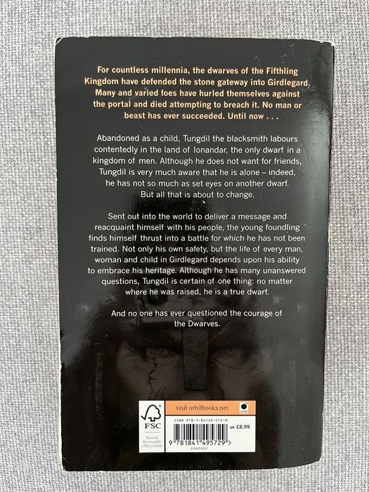 Markus Heitz The Dwarves po angielsku