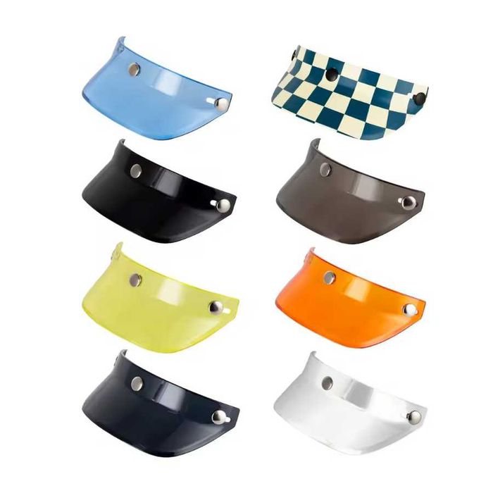 Pala universal 3 molas para capacete aberto - protecção anti-vento