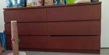 Cómoda Ikea de 6 gavetas