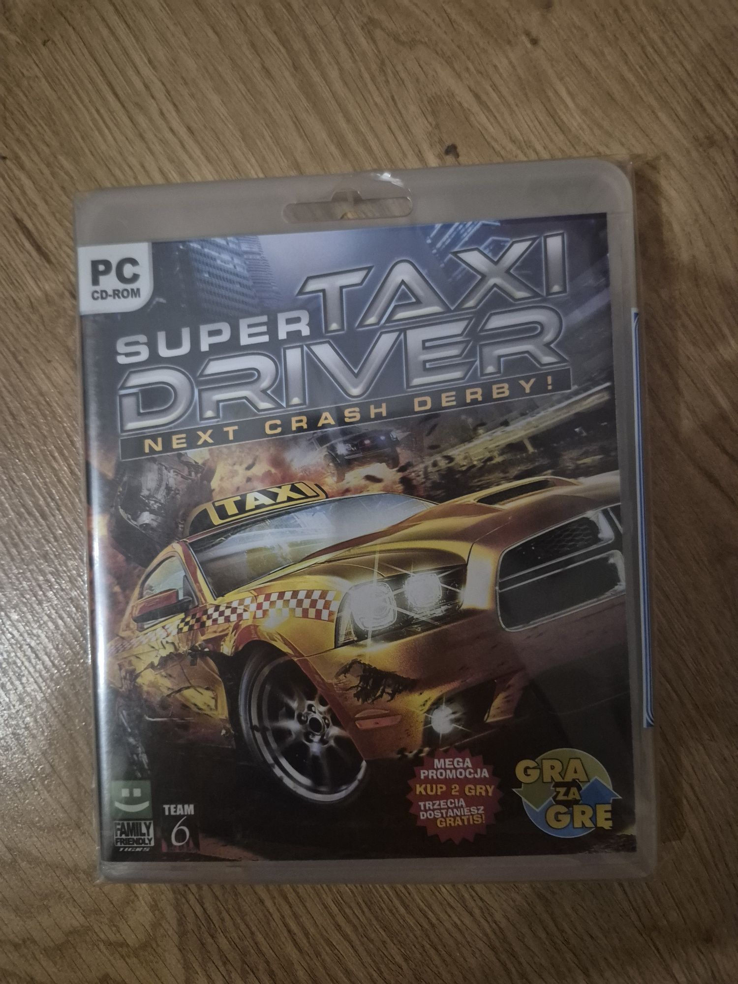Gra komputerowa "Super Taxi Driver Next Crash Derby!" Nowa
