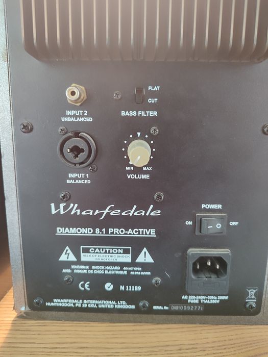 Głośniki aktywne Wharfedale Diamond 8.1 Pro-active Głośnik studyjny