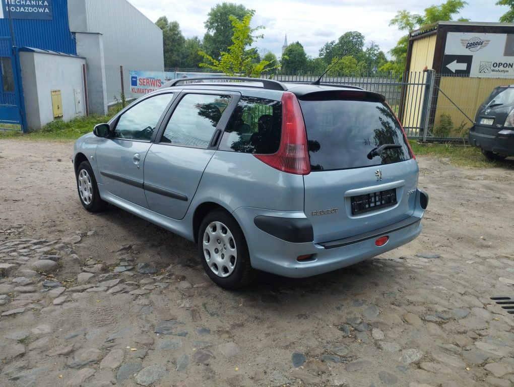 Peugeot 206SW Kombi 1.4 benzyna klima z Niemiec