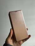Etui zamykane perłowy/róż do MOTOROLA G54 5G