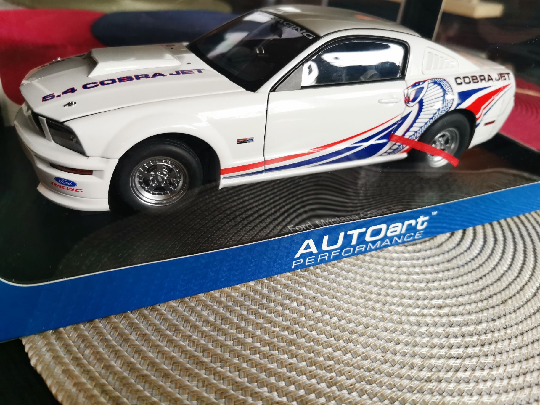 Ford Mustang 5.4 Cobra Jet Drag Car AutoArt 1:18