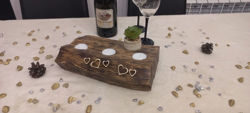 Świeczniki Handmade