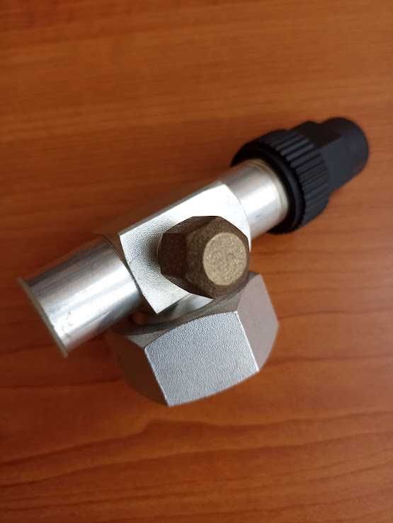 кран Rotalock valve connection: 1.1/4"-22 mm ODS