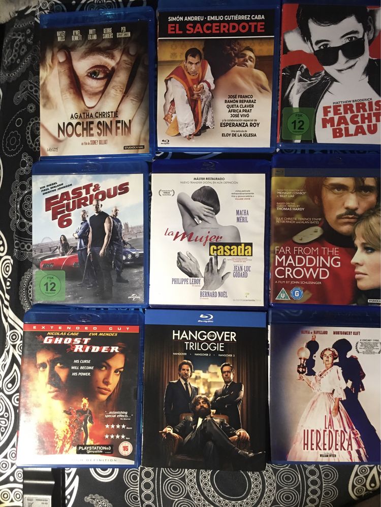 Vários Blu  ray sem legendas em Português P2