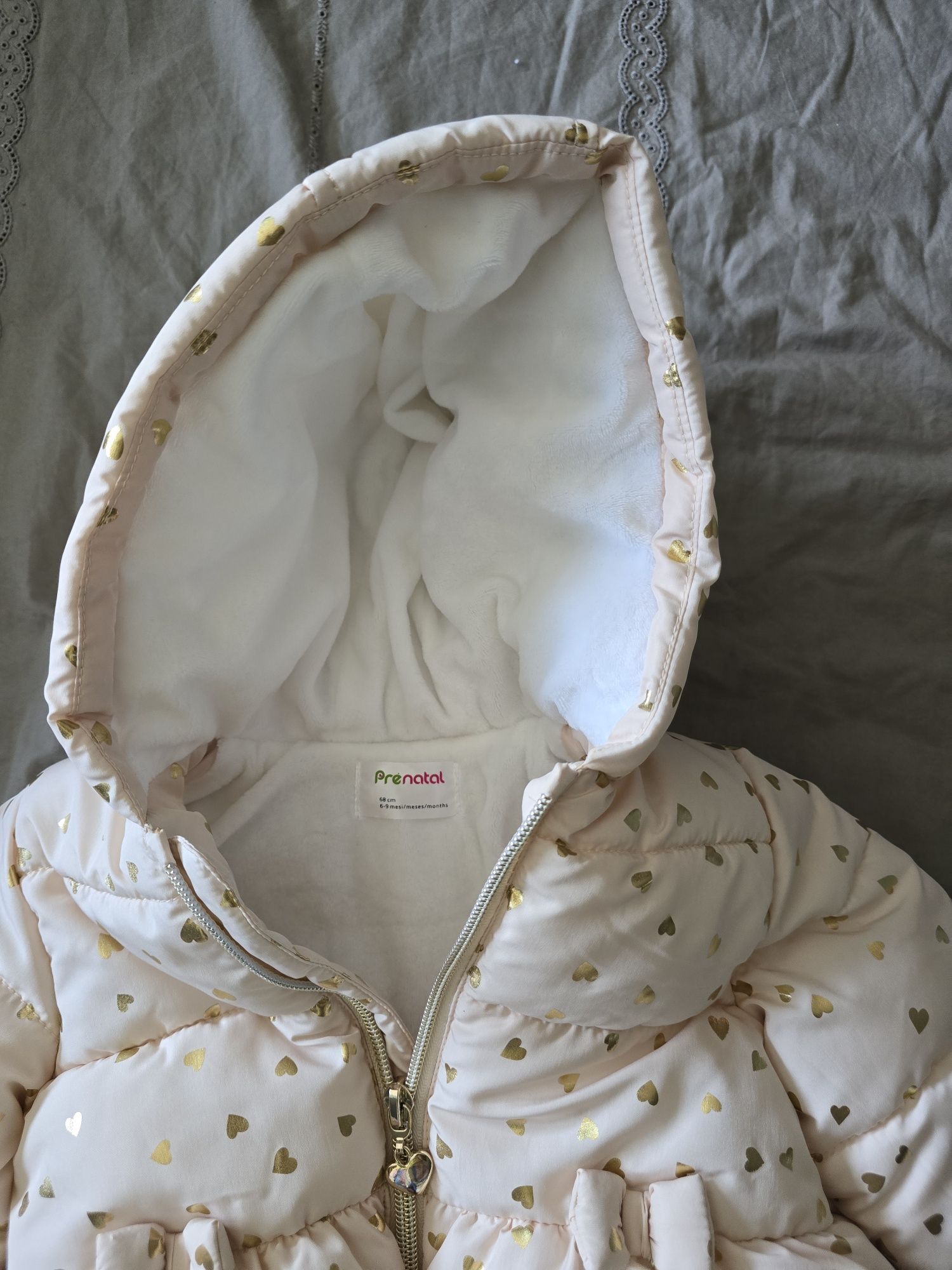 Casaco menina bebe pre natal