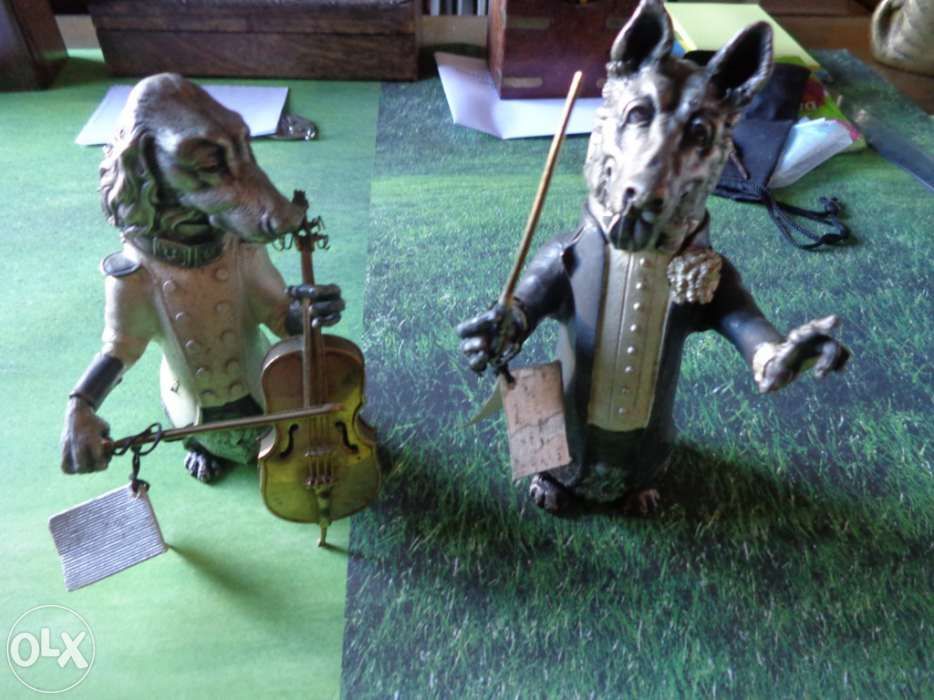 Bonecos banhados a prata artigo e ourivesaria