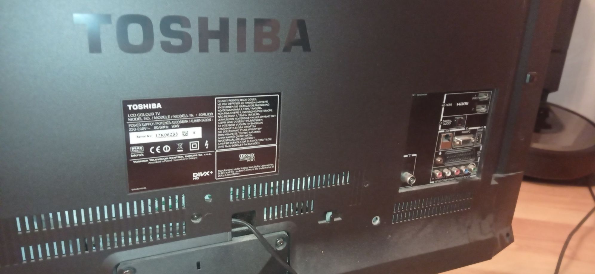 Telewizor Toshiba 40 RL393