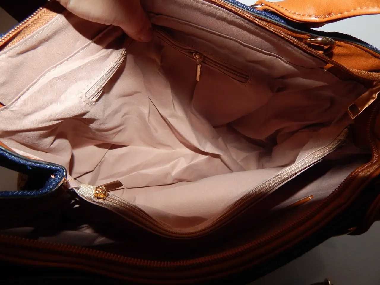 Стильная женская сумка из джинса  GIOVANNA MILANO 012S