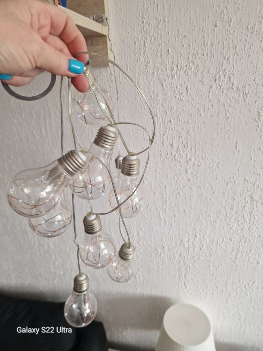 Lampki żarówki led.