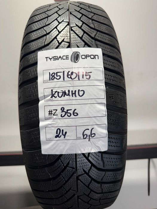 Opony Zimowe 185/60/15 Kumho WinterCraft #Z356
