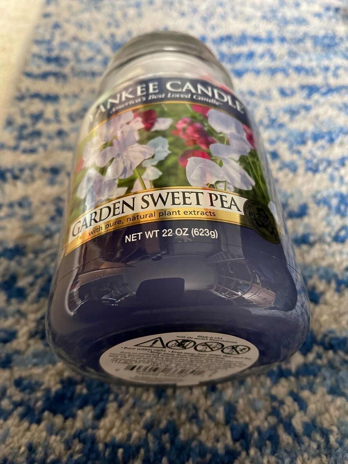 Yankee candle sweet pea świeca