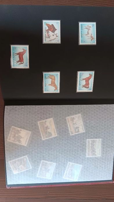 Álbum de selos de Cavalos