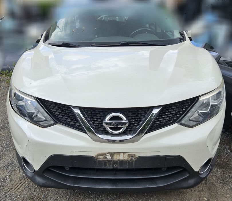 Nissan Qashqai 2 J11 cały kompletny przód maska zderzak lampy błotniki