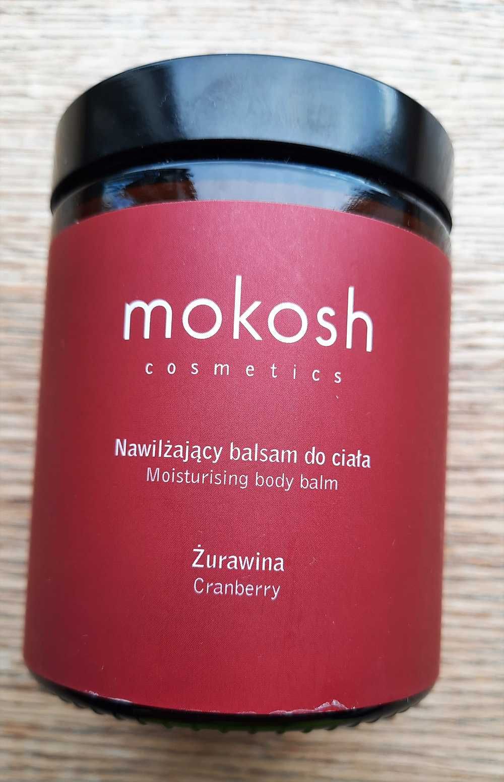 Nawilżający balsam do ciała Żurawina, Mokosh, nowe