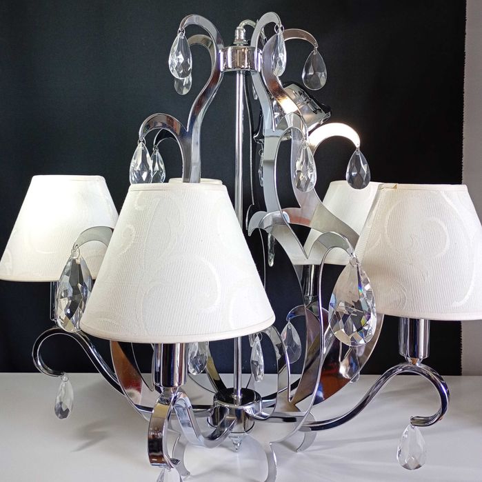 Elegante candeeiro de teto (5 lâmpadas) - Excelente estado