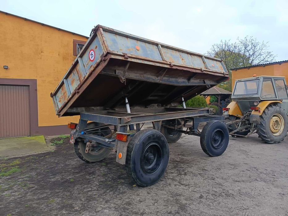 Przyczepa wywrotka 3.5 tonowa,d-35 ,transport