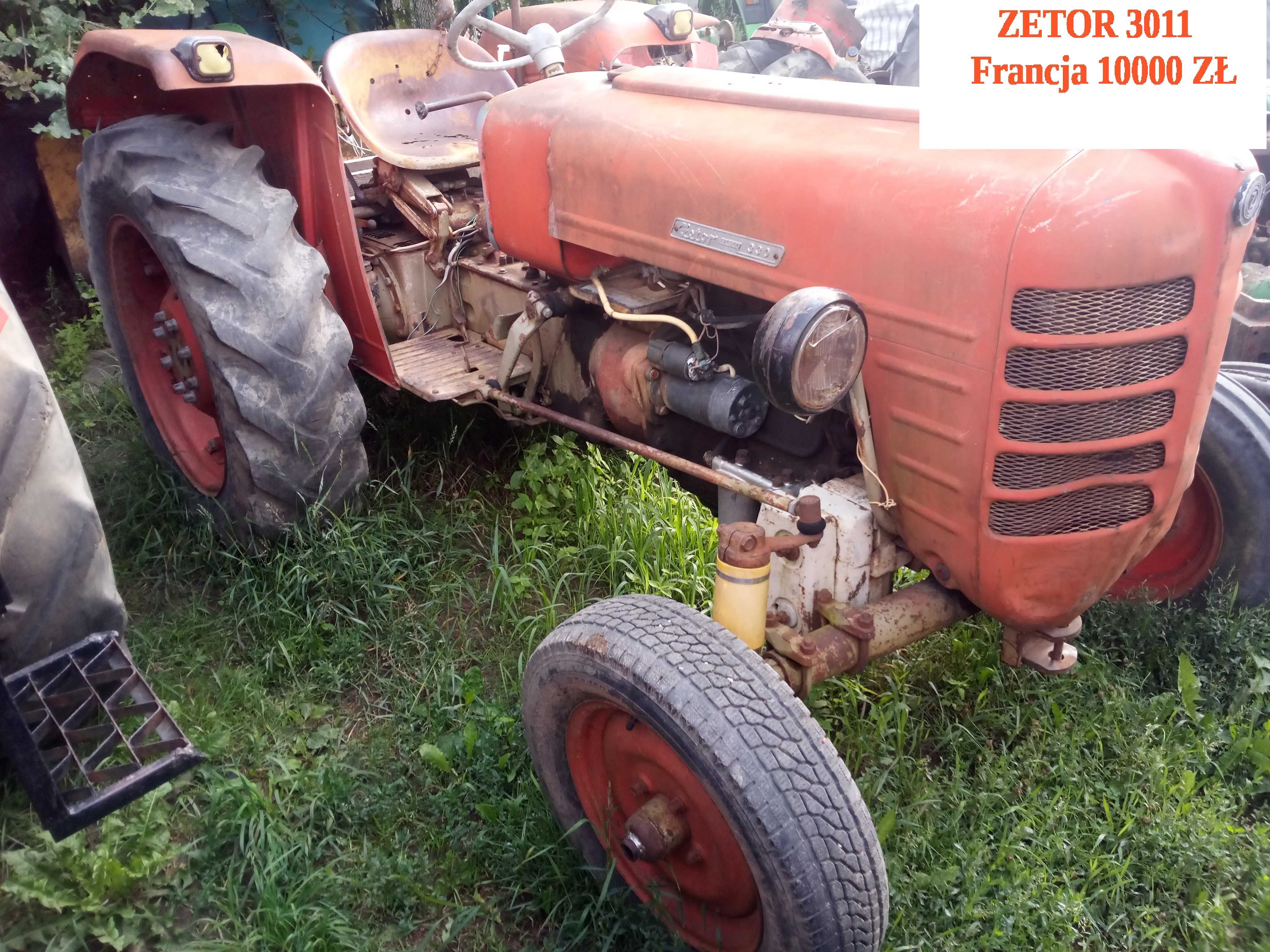 Massey Ferguson 155 i 158 4P i 165 Zetor 4911 i 3011 jak Ursus C-360