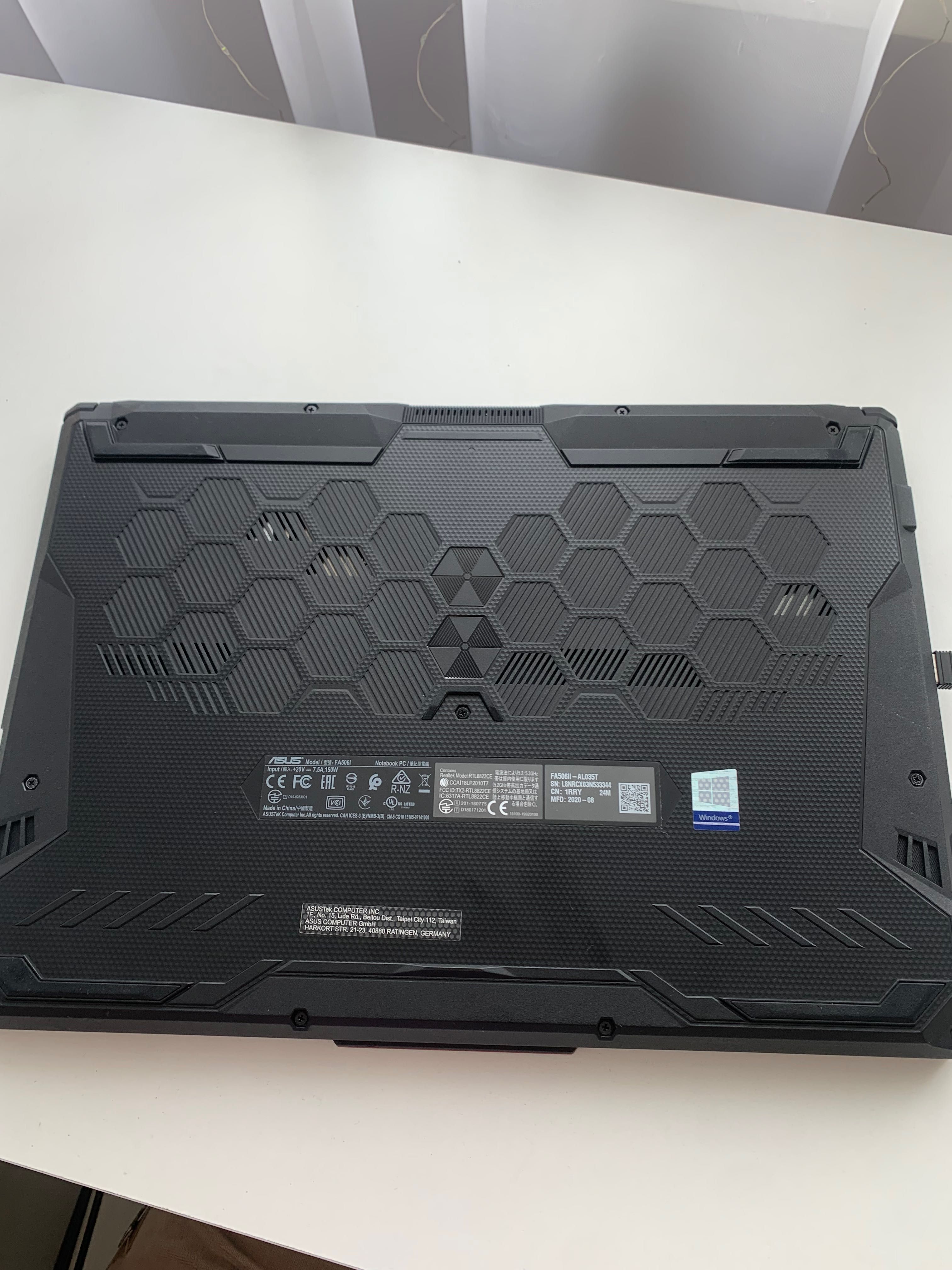 Laptop asus tuf gaming f15