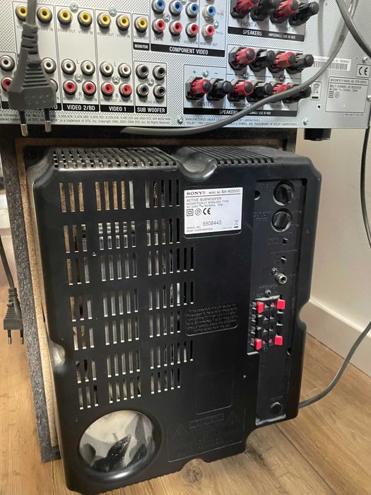 Zestaw audio sony kino domowe kolumny subwoofer amplituner