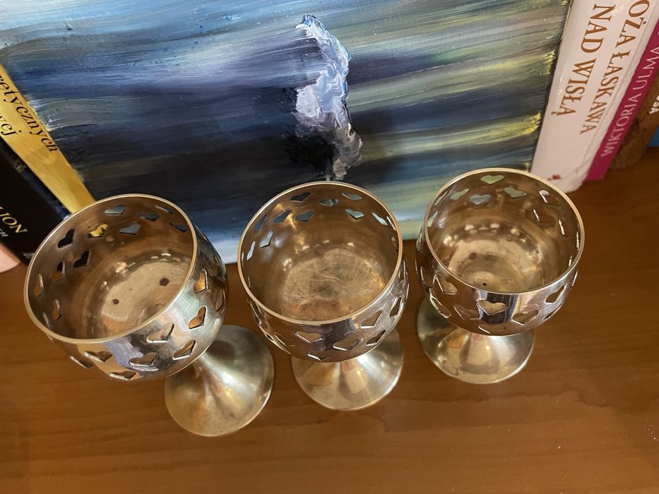 Świecznik 3 szt. do świeczek typu tealight.