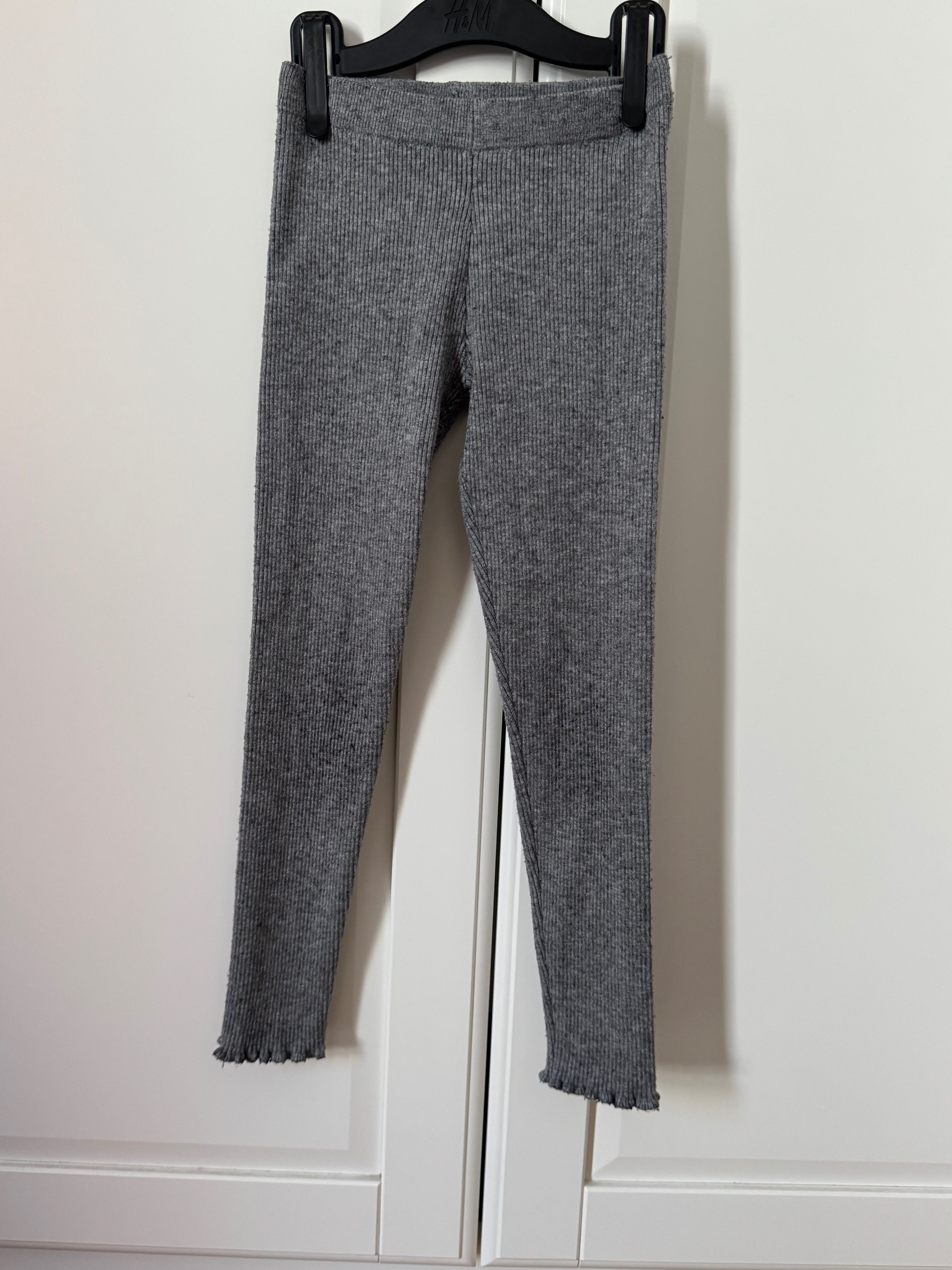 Legginsy w prążek Zara r. 122cm