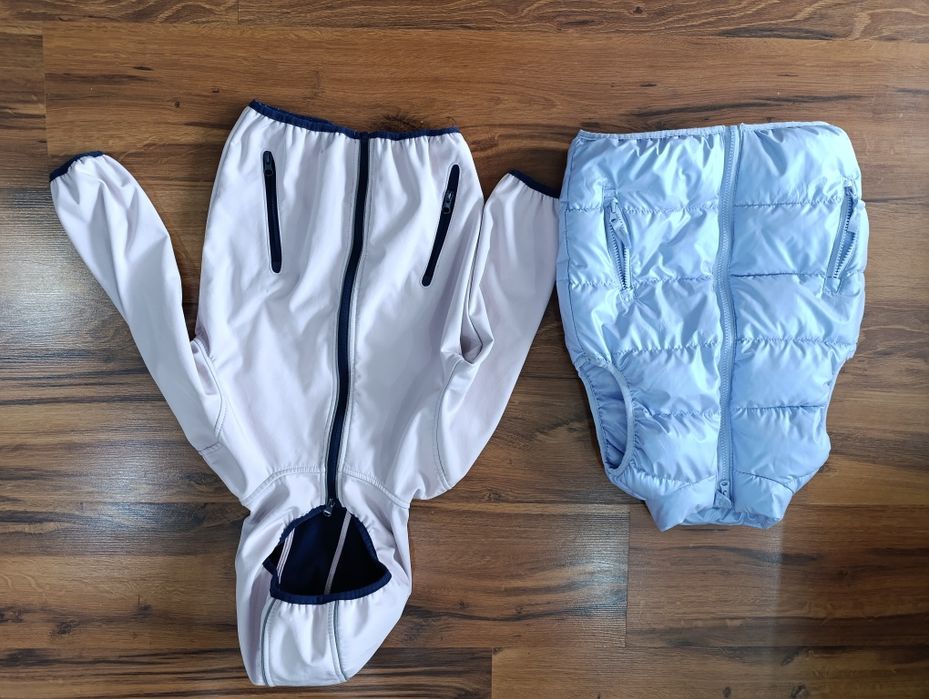 Kurtka Softshell + kamizelka bezrękawnik 122